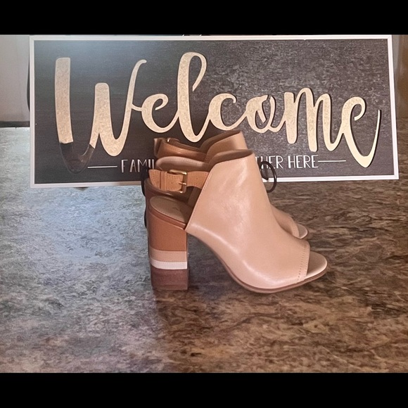 ALDO Cartiera Bone Block Heel Size 7 - Picture 10 of 16